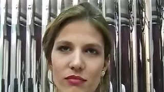 Secretary uses toys in office and bedroom to pleasure herself