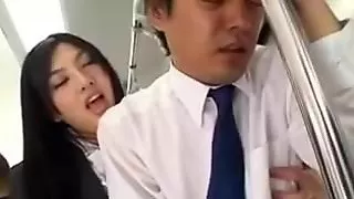 Sensual long Tease and HJ on Train (censored)
