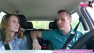 Deutsche Anhalterin fickt Outdoor - Teen Outdoor car fuck