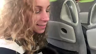Blowjob on the bus