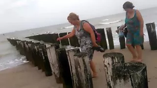 Woman looking at my dick