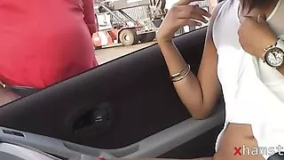 Fingering Pussy While Asking For Directions