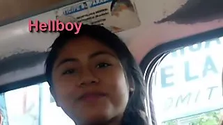 VIENDO PENE ERECTO BUS 2 TEENS 2