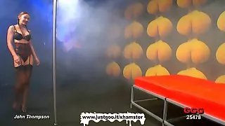 Hot pole dancer danced and fucked