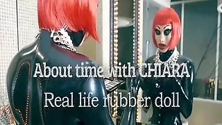 Real life rubber doll