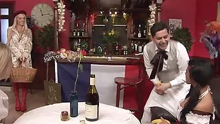 Blonde has her cooter swallow a massive python in POV