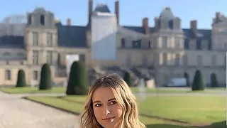 Jerk off challenge Justine