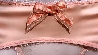 Sweet girly lingerie video