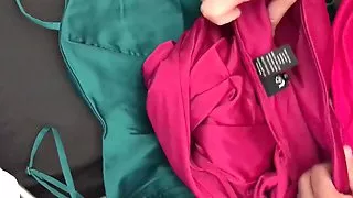 Forever 21 and another satin dress cum play