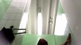 Cought in the toilets