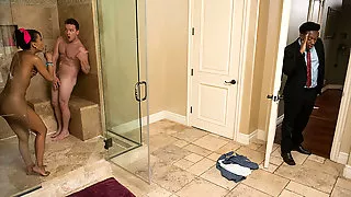 Demi Sutra Fucks Her White BF Under Wraps