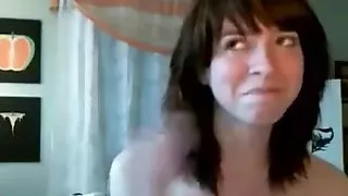 BrunetteTeen with BigTits and WebCam ch2
