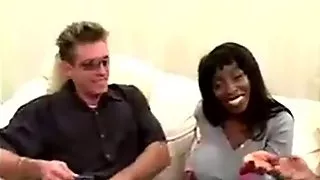 Donny Long rips open big titty black sexy mama asshole and p