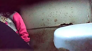 Nice ass in toilet 15