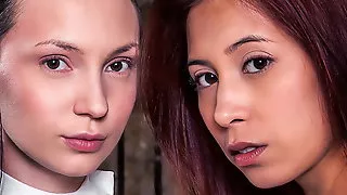 Paula licks Nataly's clit and wet hole