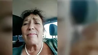 Granny with a hairy pussy