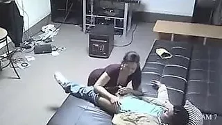 Hubby secretly places 7 hidden cameras to fuck his shy wife on film