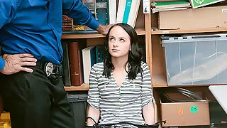 ShopLyfter - Petite Spinner Tied To A Chair For Stealing