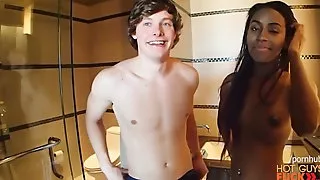 Innocent White Boy FUCKS their First African Princess EVER