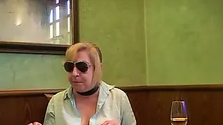 Anal with hairy italian granny